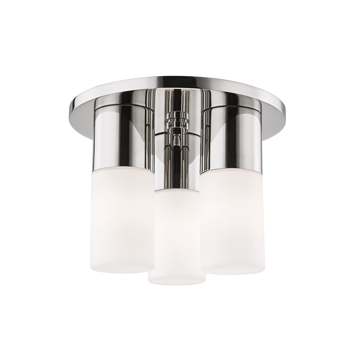 Lola Flush Mount in Polished Nickel Finish