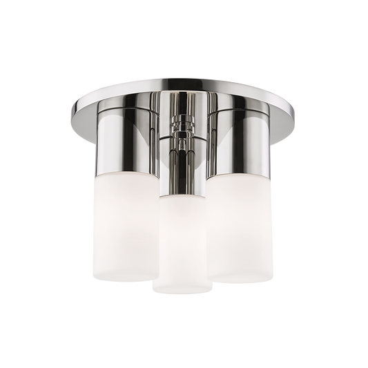 Lola Flush Mount in Polished Nickel Finish