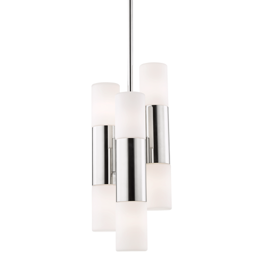 Lola Pendant in Polished Nickel Finish