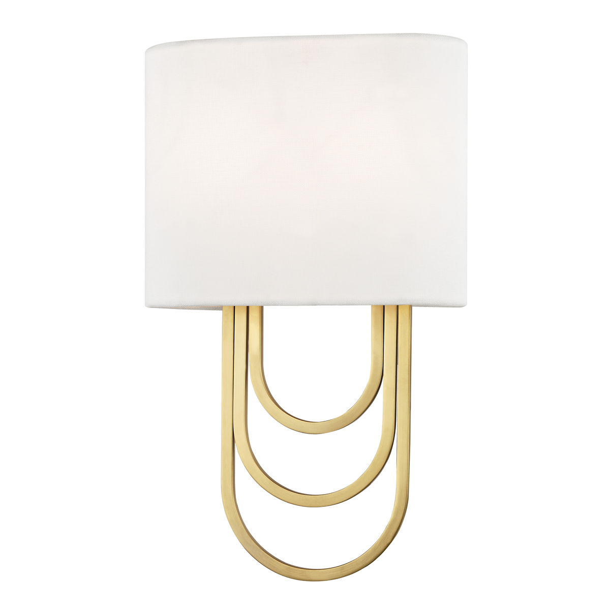 Farah Wall Sconce in Aged Brass Finish