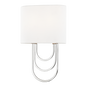 Farah Wall Sconce in Polished Nickel Finish