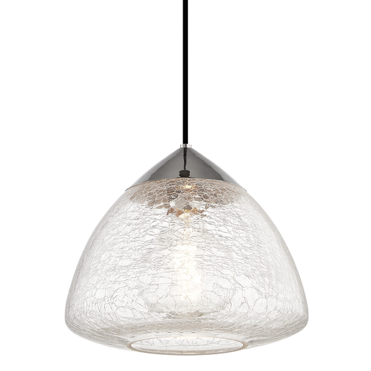 Maya Pendant in Polished Nickel Finish