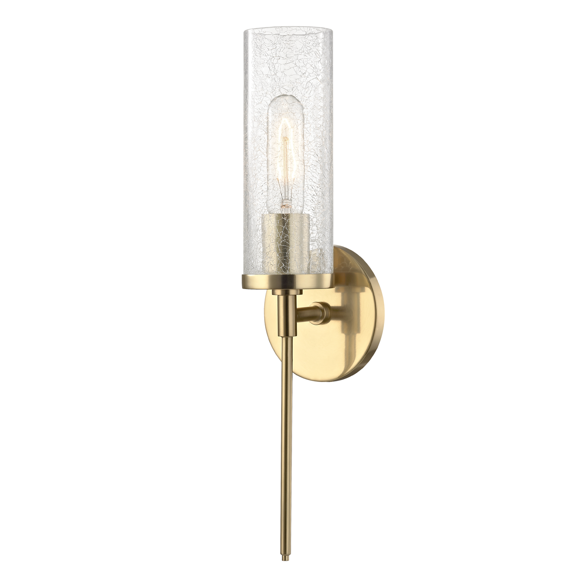 Olivia Wall Sconce in Aged Brass Finish