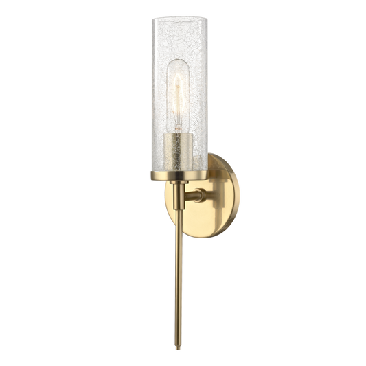 Olivia Wall Sconce in Aged Brass Finish
