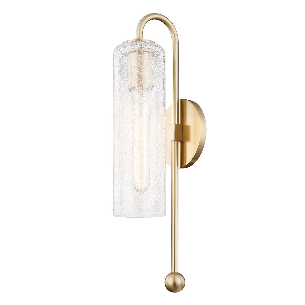 Skye Wall Sconce in Aged Brass Finish