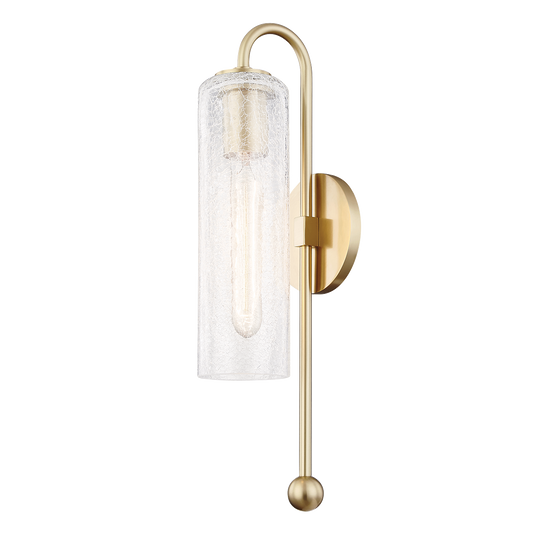 Skye Wall Sconce in Aged Brass Finish