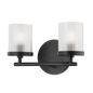 Ryan Bath and Vanity in Soft Black Finish