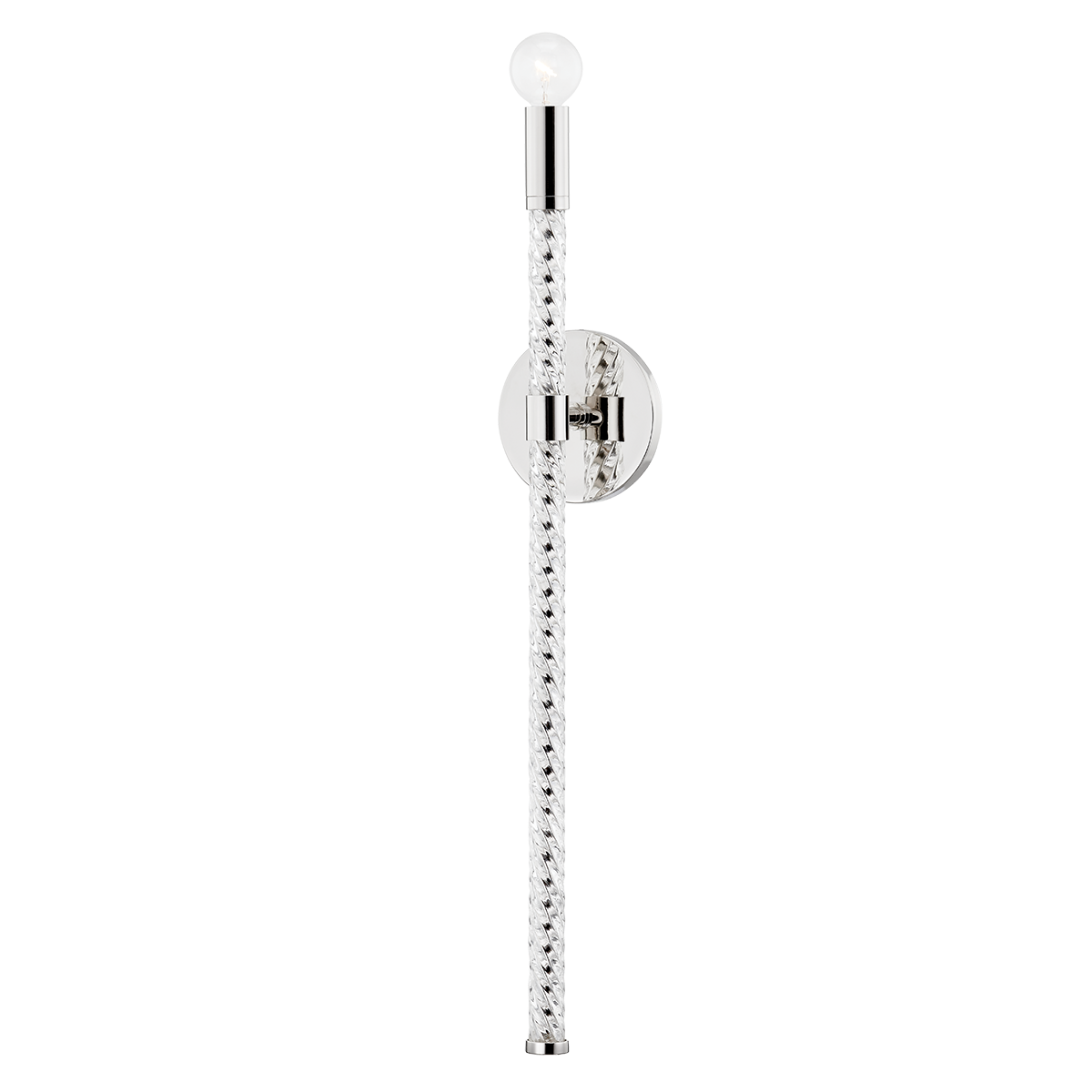Pippin Wall Sconce in Polished Nickel Finish
