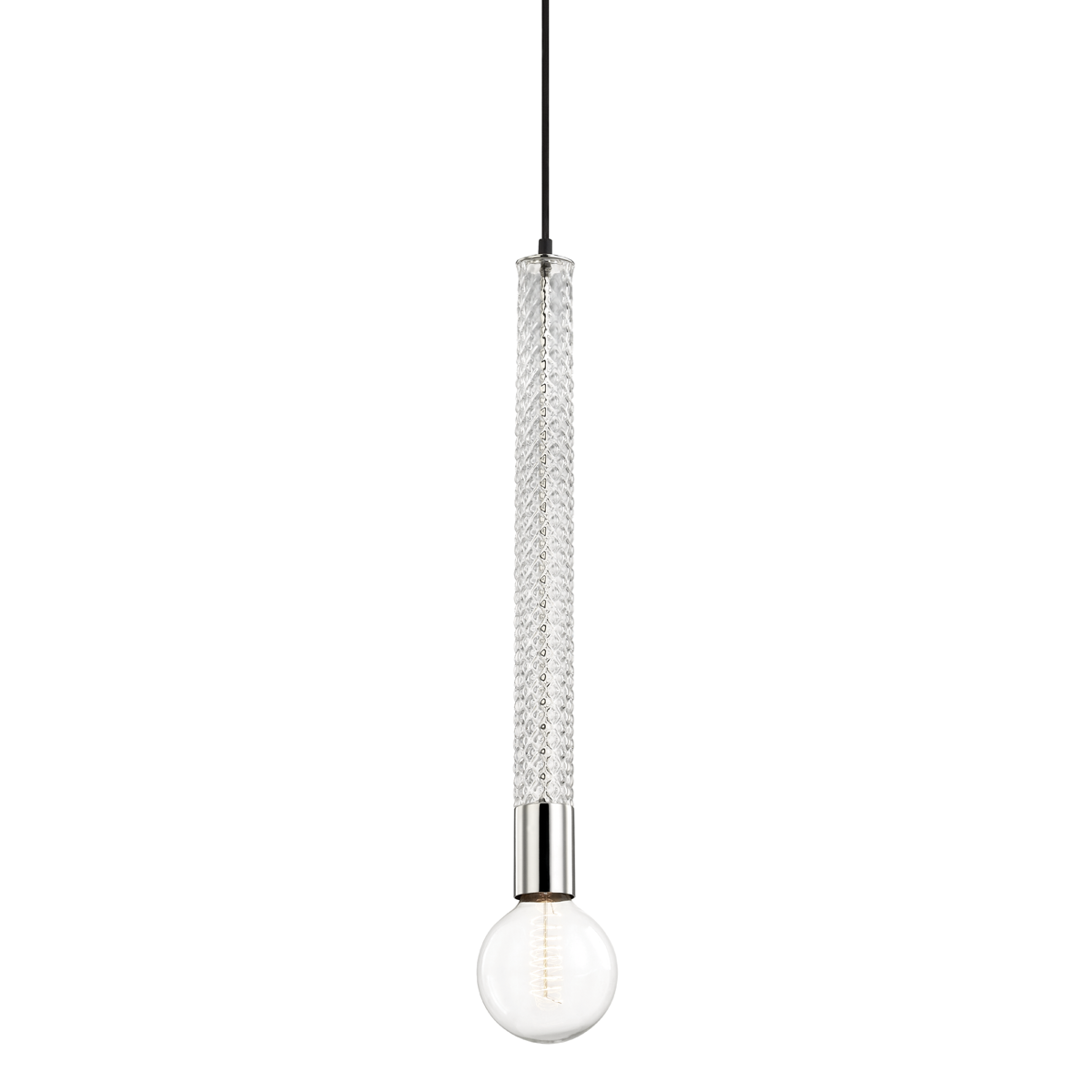 Pippin Pendant in Polished Nickel Finish