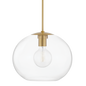 Margot Pendant in Aged Brass Finish