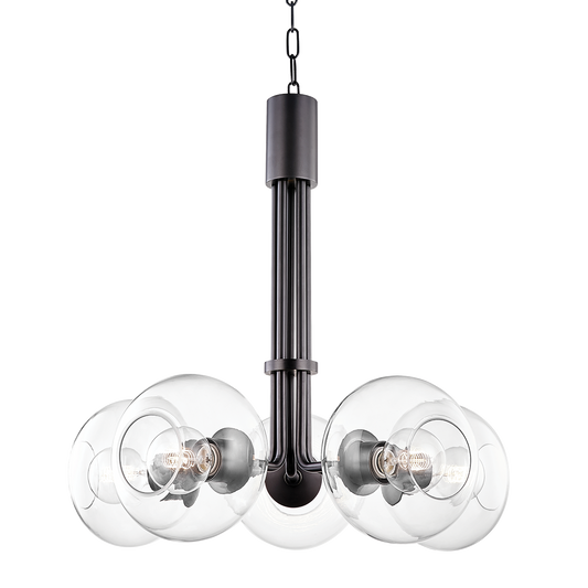 Margot Chandelier in Old Bronze Finish