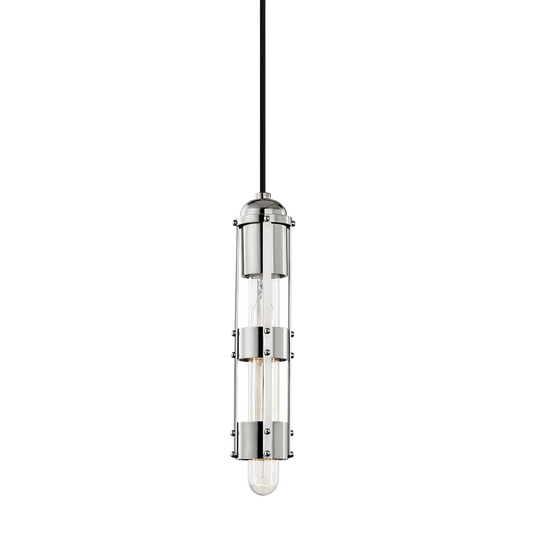 Violet Pendant in Polished Nickel Finish