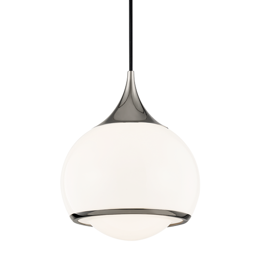 Reese Pendant in Polished Nickel Finish