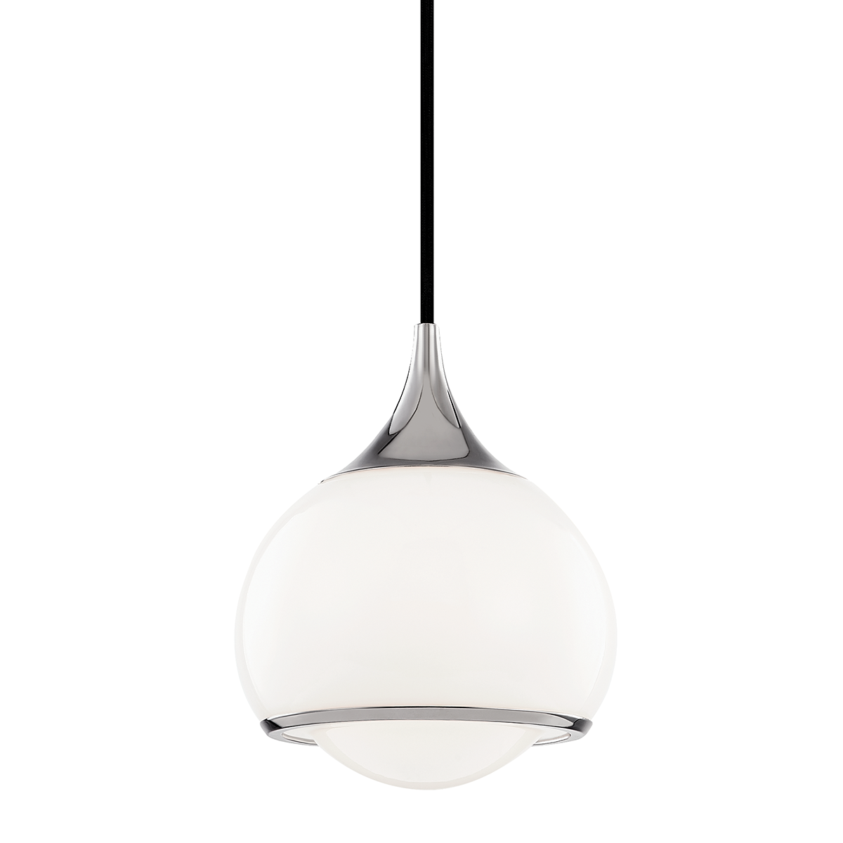 Reese Pendant in Polished Nickel Finish