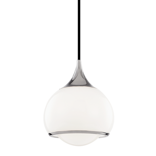 Reese Pendant in Polished Nickel Finish
