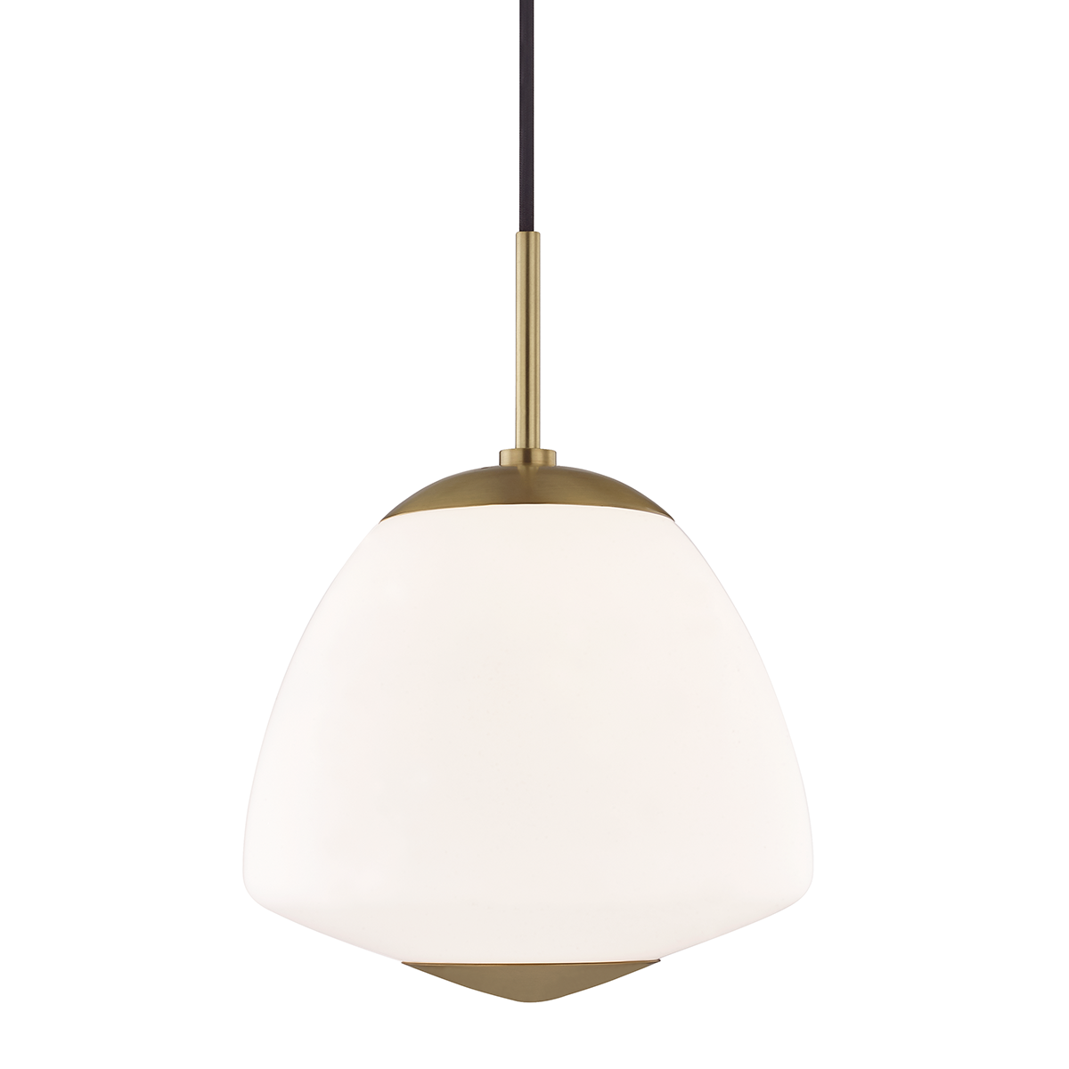 Jane Pendant in Aged Brass Finish