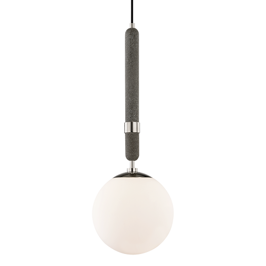 Brielle Pendant in Polished Nickel Finish