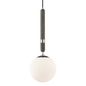 Brielle Pendant in Polished Nickel Finish