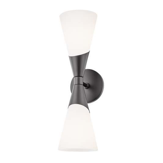 Parker Wall Sconce in Black Finish
