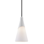 Parker Pendant in White Finish
