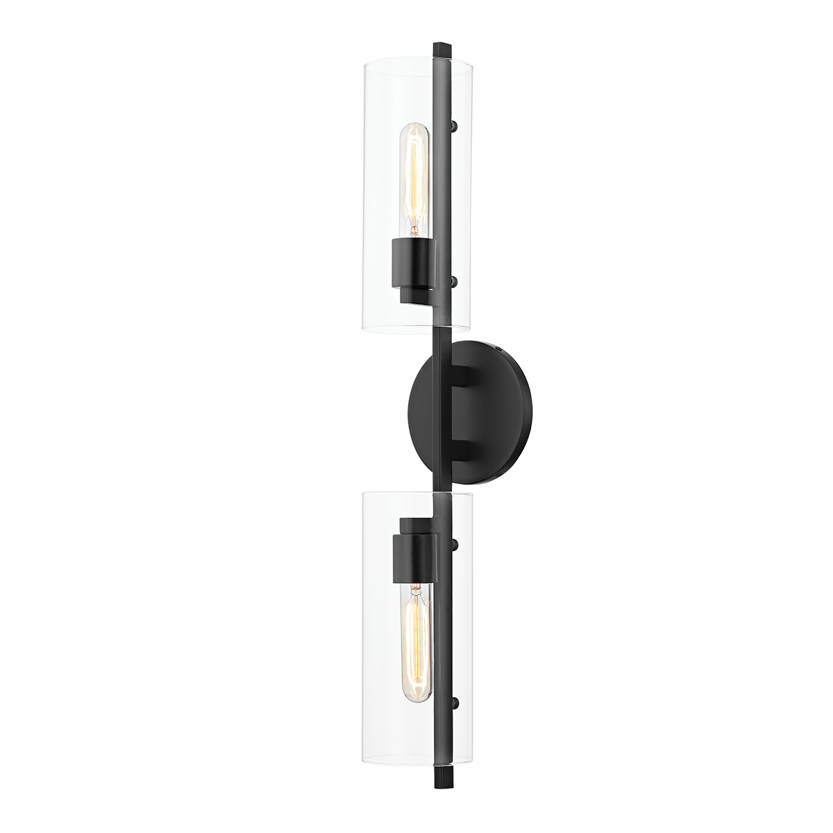 Ariel Wall Sconce in Soft Black Finish
