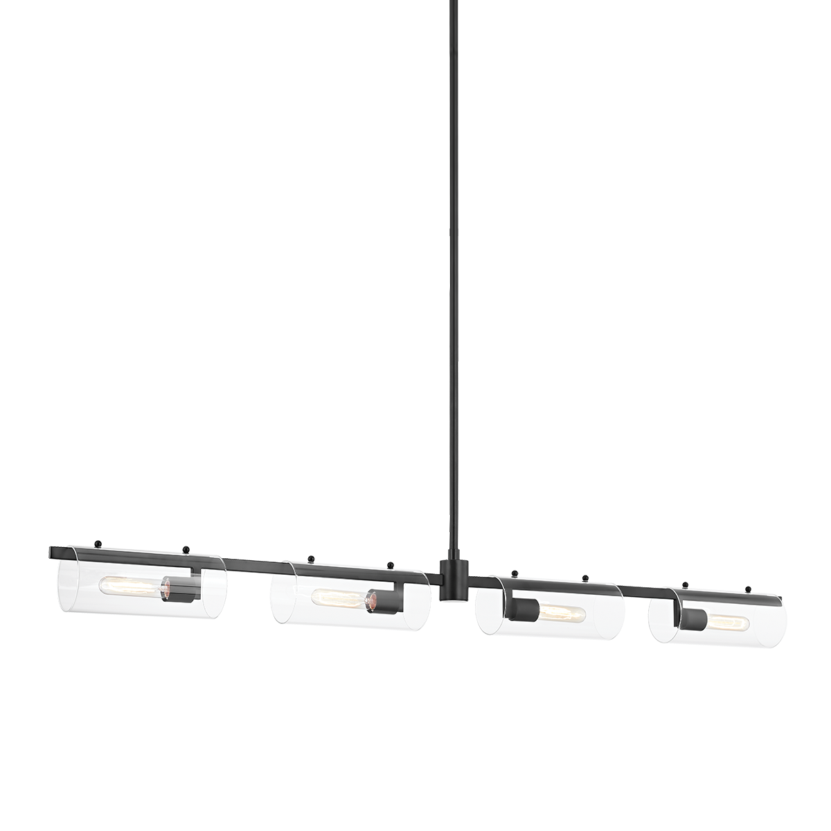 Ariel Linear in Soft Black Finish