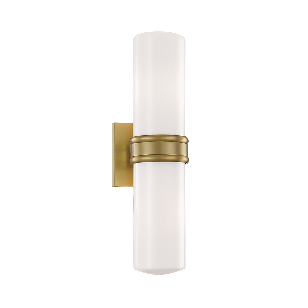 Natalie Wall Sconce in Aged Brass Finish