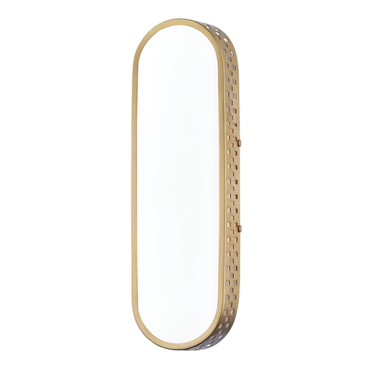 Phoebe Wall Sconce in Aged Brass Finish