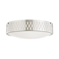 Phoebe Flush Mount in Polished Nickel Finish