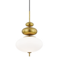 Elsie Pendant in Aged Brass Finish