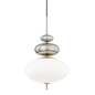 Elsie Pendant in Polished Nickel Finish