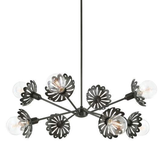 Alyssa Chandelier in Old Bronze Finish