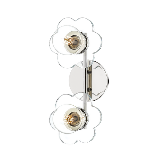 Alexa Bath and Vanity in Polished Nickel Finish