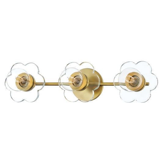 Alexa Bath and Vanity in Aged Brass Finish