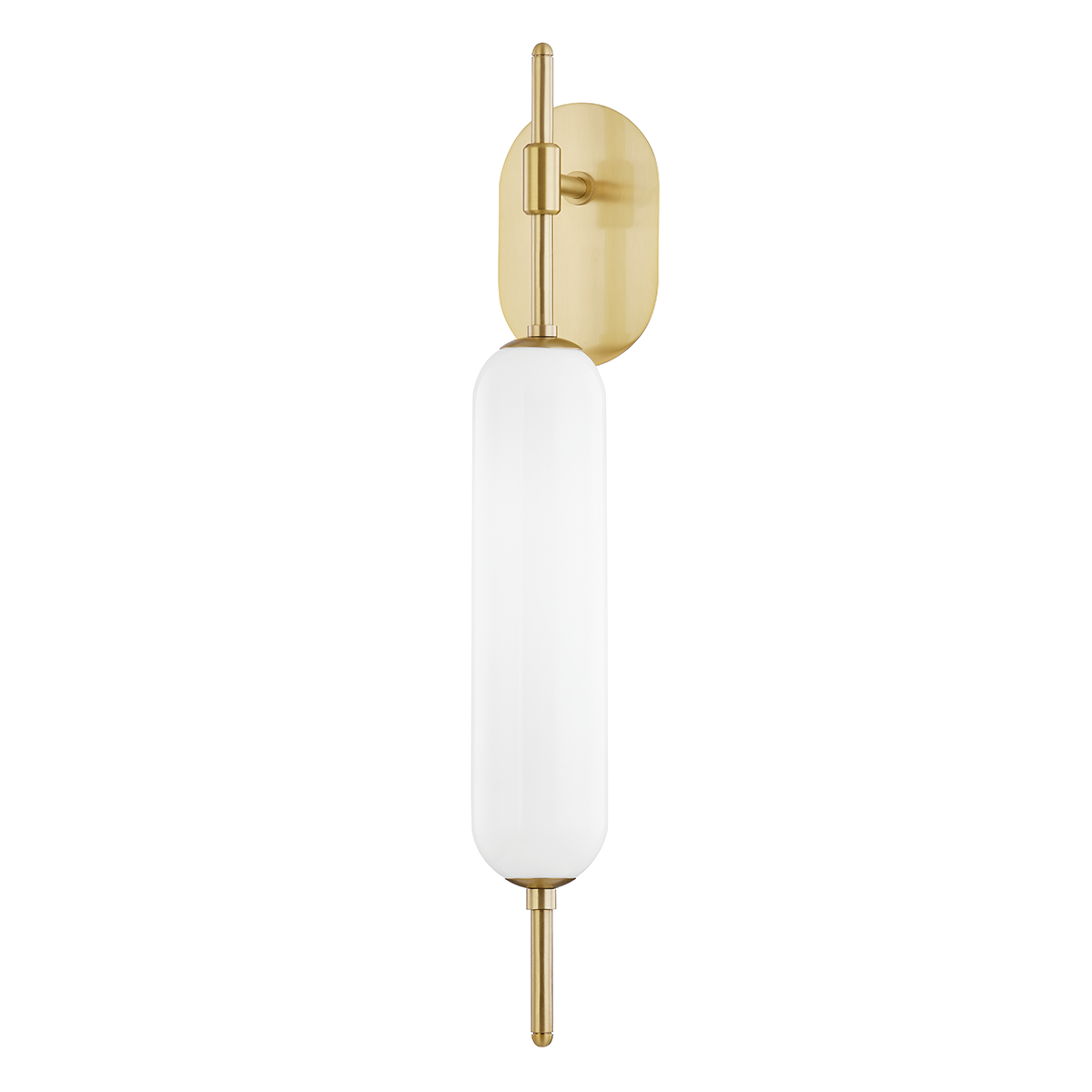 Miley Wall Sconce in Aged Brass Finish