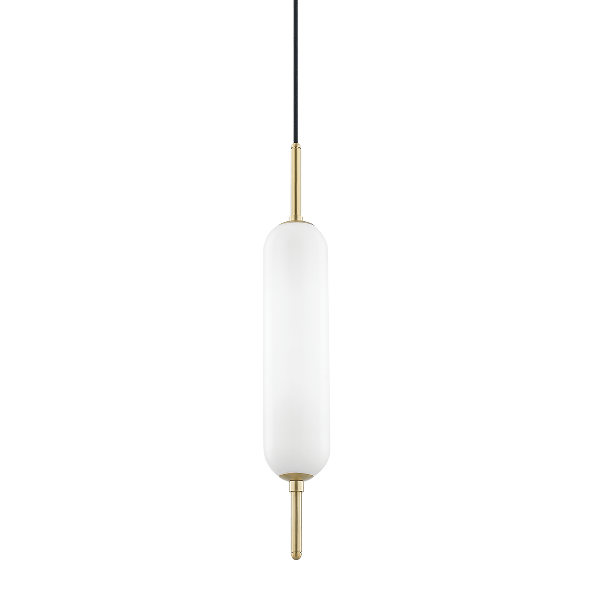 Miley Pendant in Aged Brass Finish