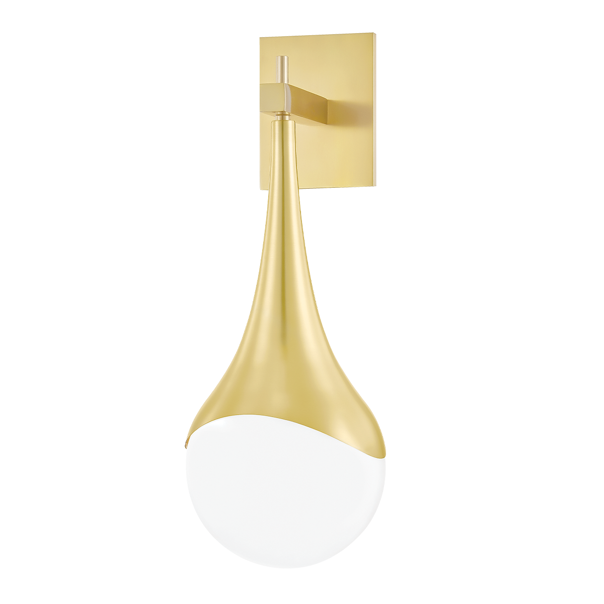 Ariana Wall Sconce in Aged Brass Finish