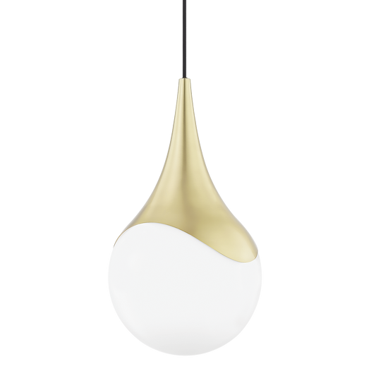 Ariana Pendant in Aged Brass Finish