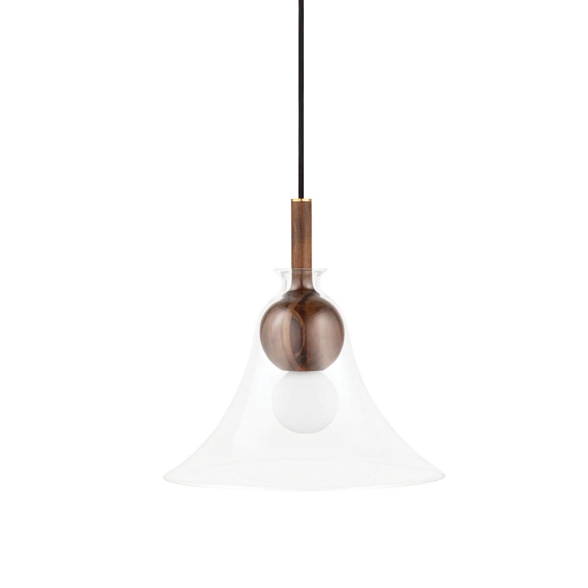 Dani Pendant in Aged Brass Finish