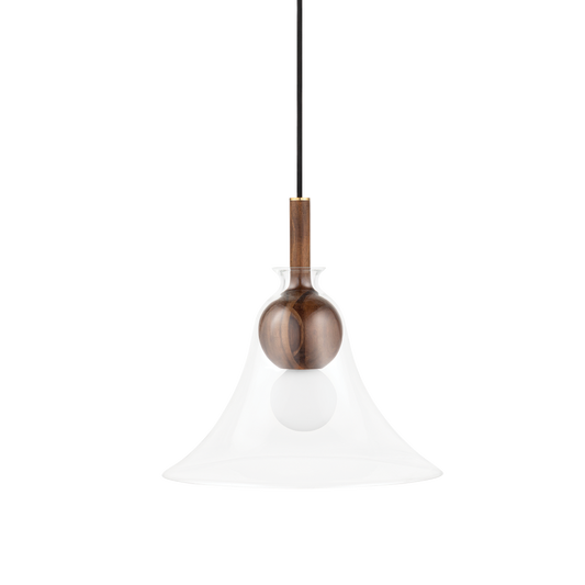 Dani Pendant in Aged Brass Finish