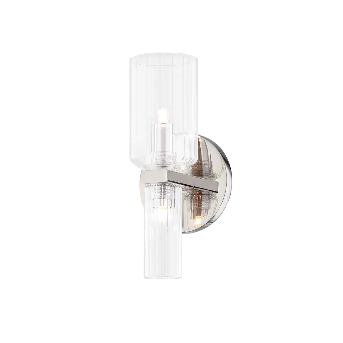 Tabitha Wall Sconce in Polished Nickel Finish