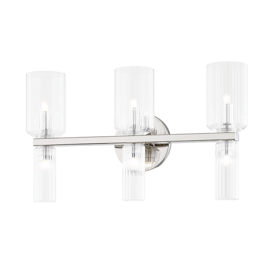 Tabitha Bath and Vanity in Polished Nickel Finish