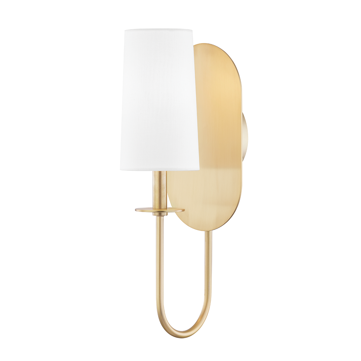 Lara Wall Sconce in Aged Brass Finish