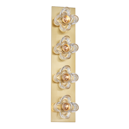 Shea Bath and Vanity in Aged Brass Finish