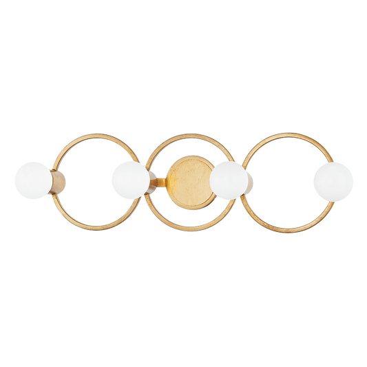 Hope Bath and Vanity in Gold Leaf Finish