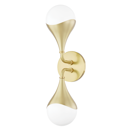 Ariana Bath and Vanity in Aged Brass Finish