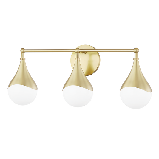 Ariana Bath and Vanity in Aged Brass Finish