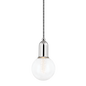 Bryce Pendant in Polished Nickel Finish