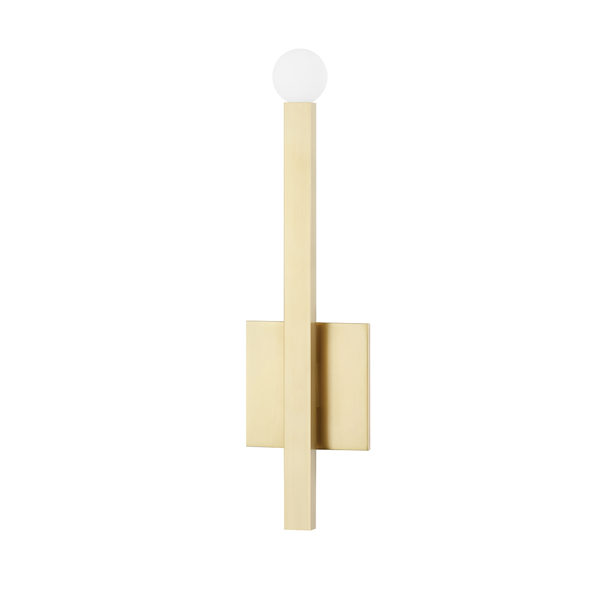 Dona Wall Sconce in Aged Brass Finish
