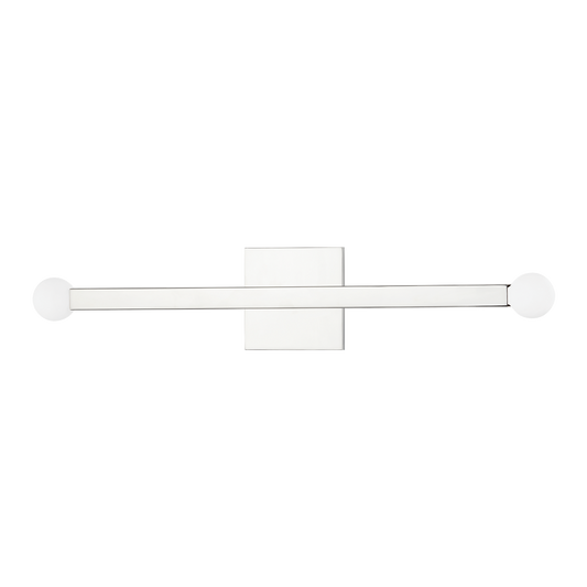 Dona Wall Sconce in Polished Nickel Finish